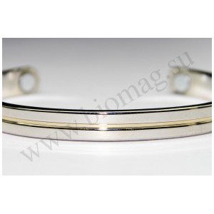 Магнитный металлический браслет ММБ-13