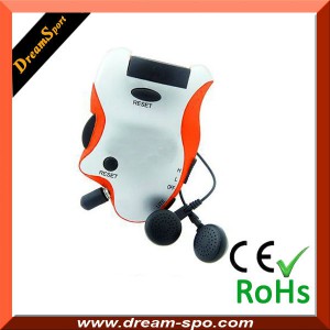 Шагомер  с FM-радио и фонариком