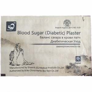 Пластырь от диабета Blood Sugar (Diabetic) Plaster