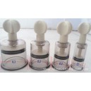 Вакуумные массажные банки с винтом 29мм