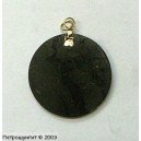 Кулон из шунгита "Круг"